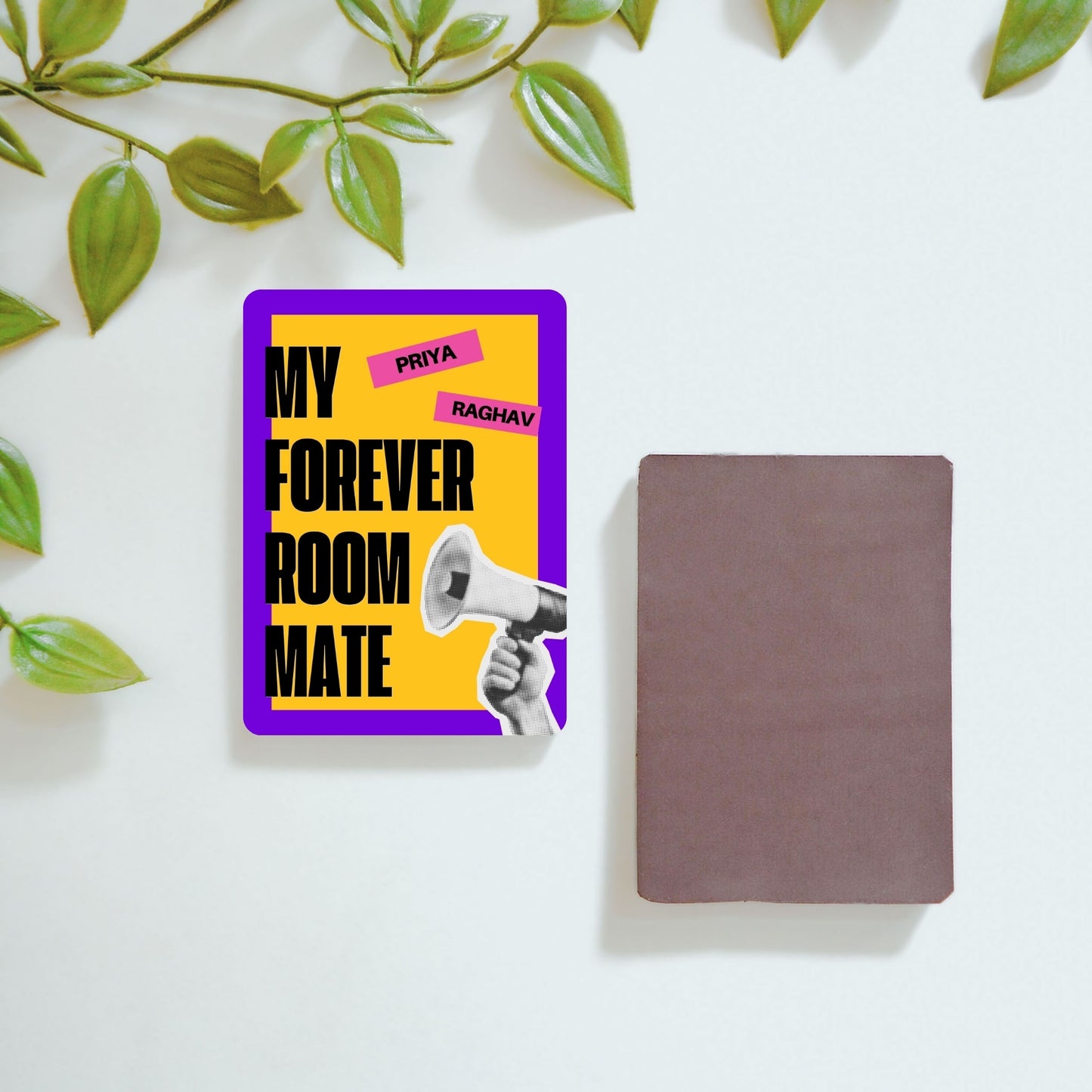 Forever Roommate - Custom Fridge Magnet