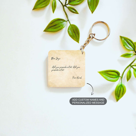 Pocket Letter – Custom Acrylic Keychain Bundle (Set of 2)