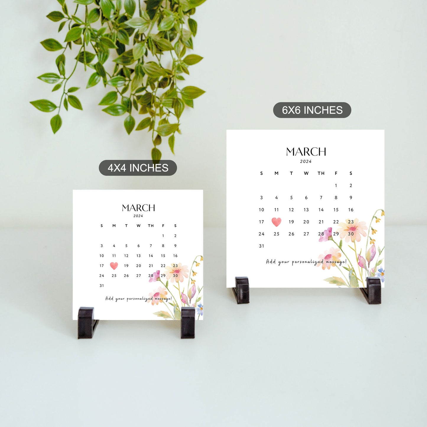 Days That Matter – Custom Calendar Ceramic Tile