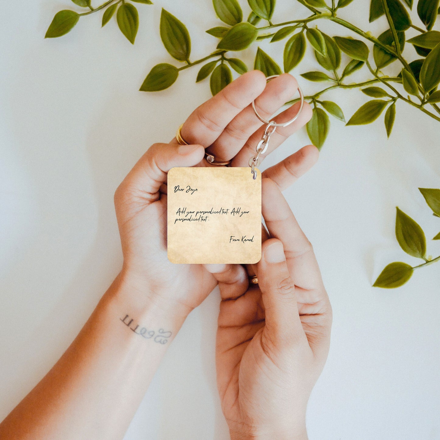 Pocket Letter – Custom Acrylic Keychain