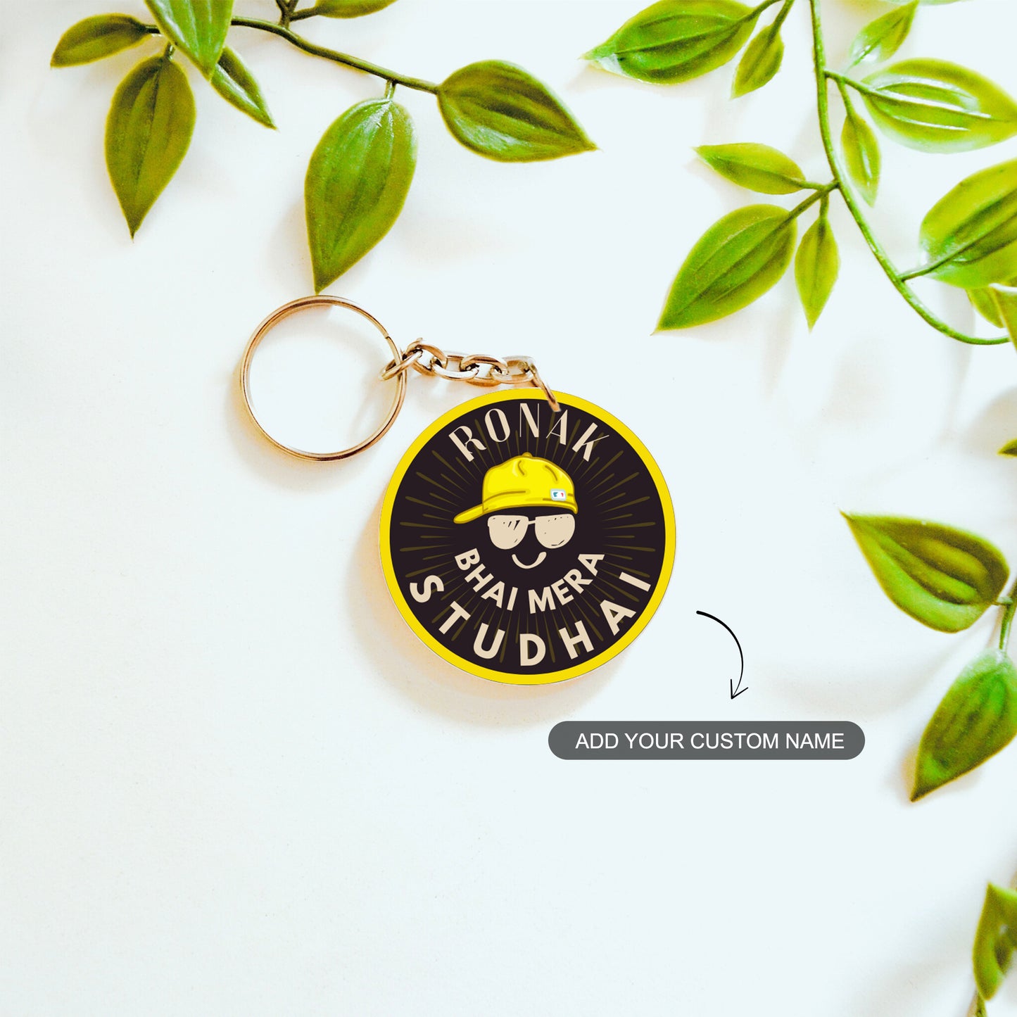 Stud Bhai – Custom Acrylic Keychain