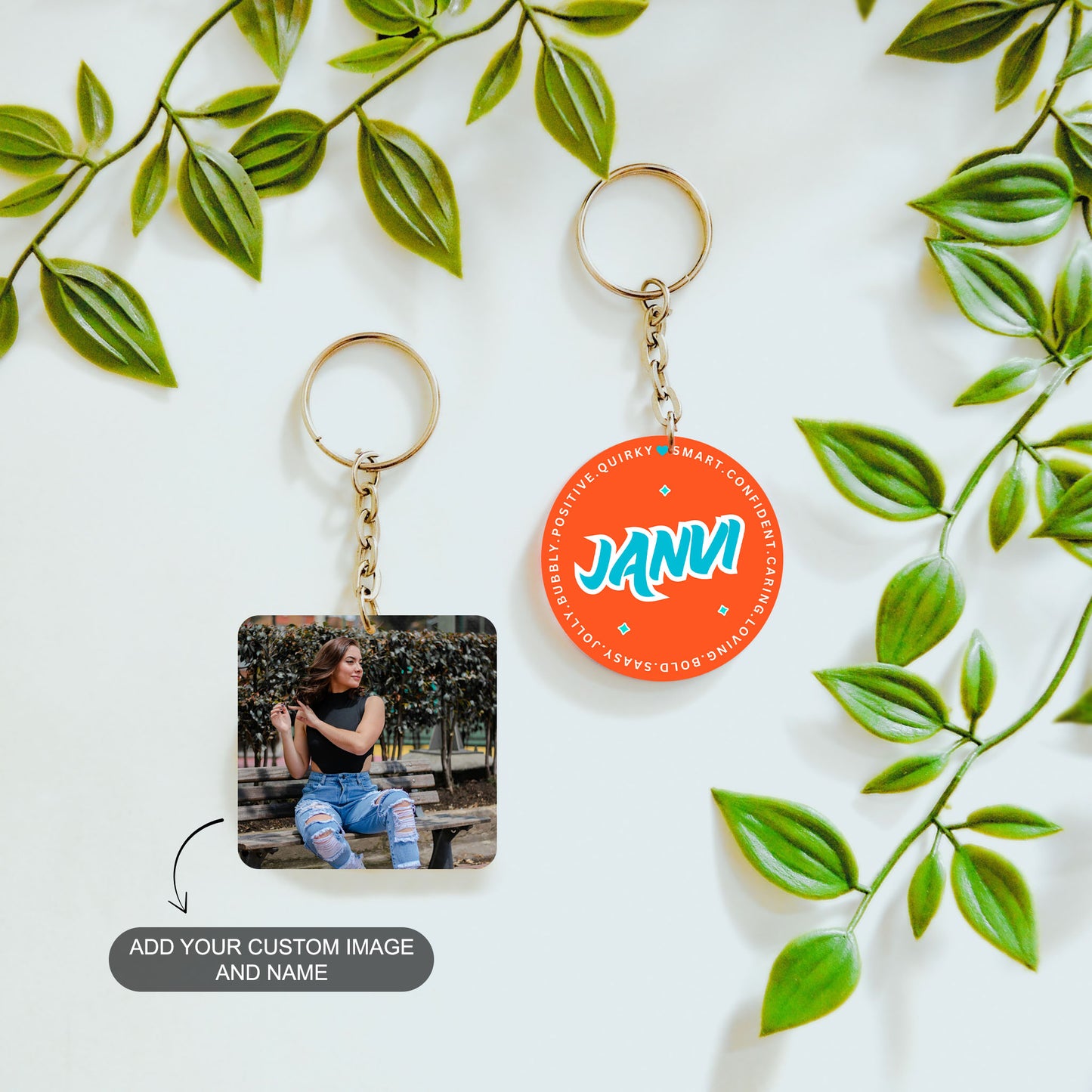 Circle of Confidence – Custom Acrylic Keychain Bundle (Set of 2)