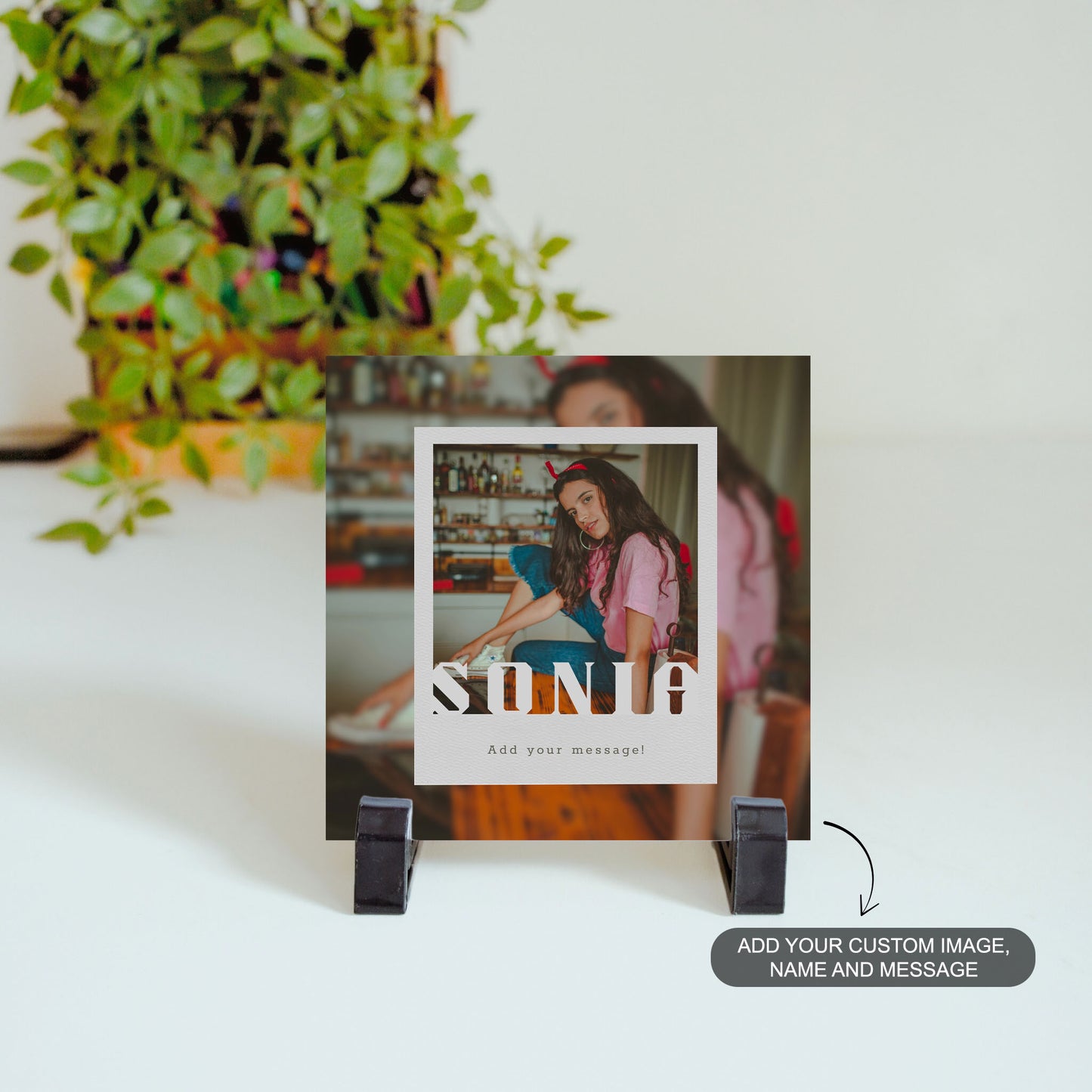 Timeless Polaroid – Custom Ceramic Tile