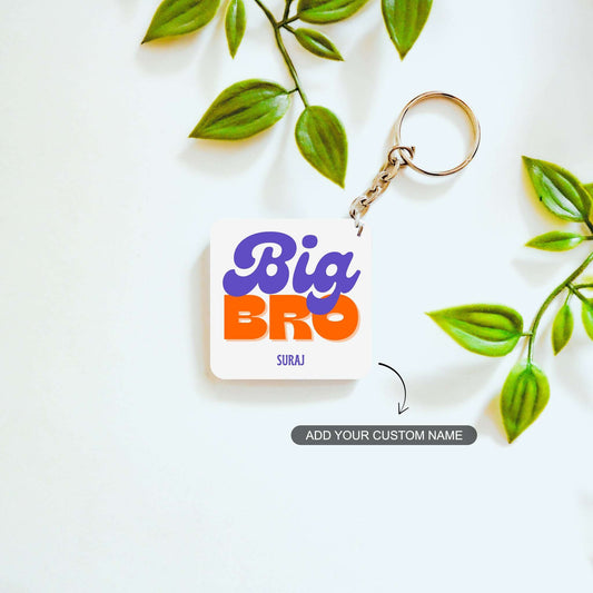 Lil Sis & Big Bro – Custom Acrylic Keychain Bundle (Set of 2)