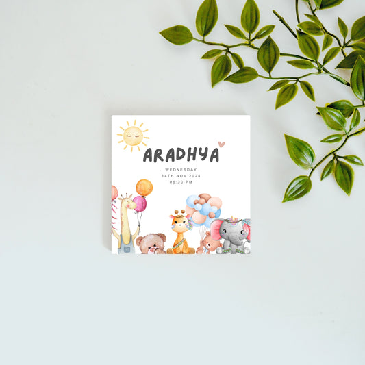 Precious Arrival – Custom Ceramic Tile