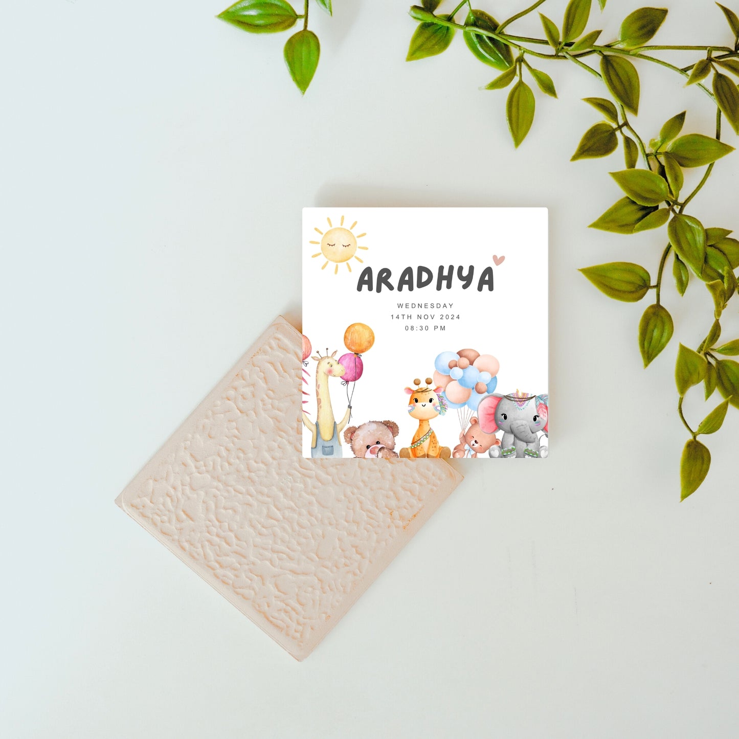 Precious Arrival – Custom Ceramic Tile