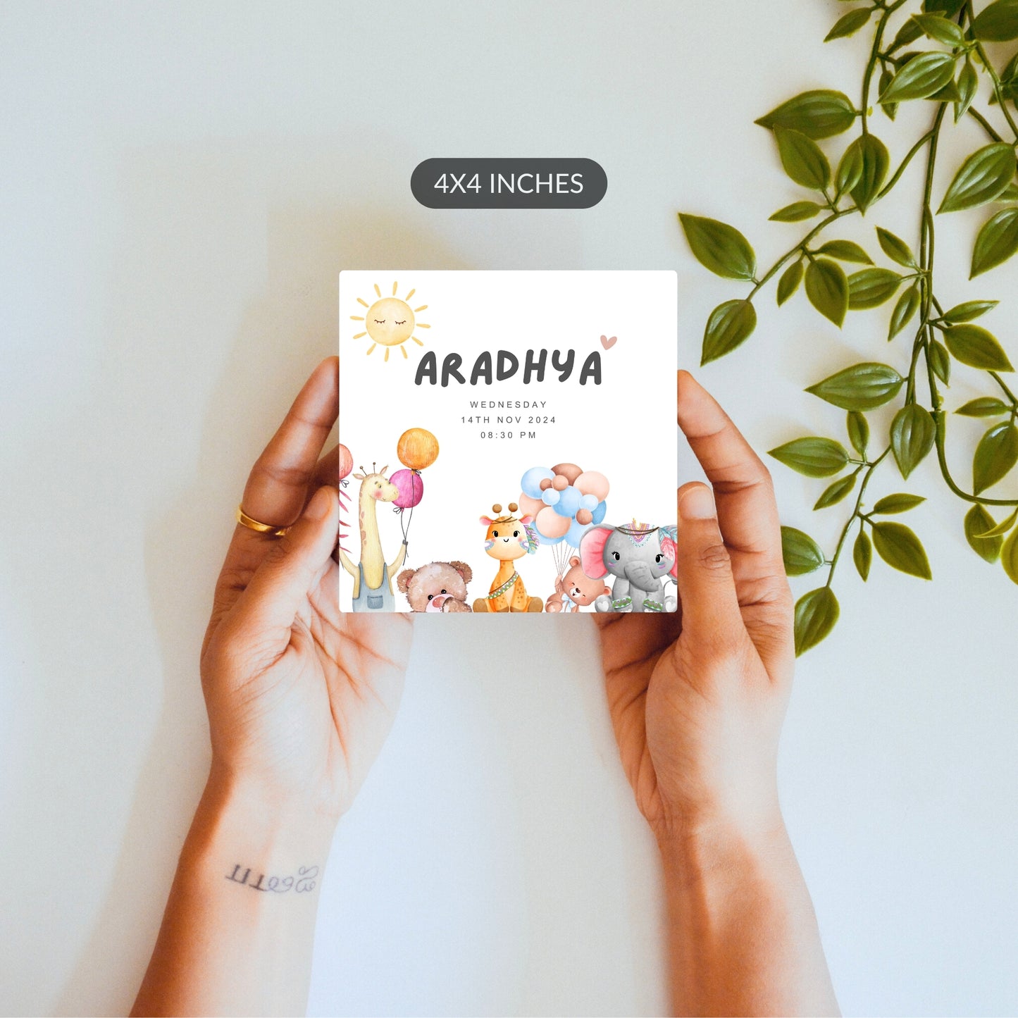Precious Arrival – Custom Ceramic Tile