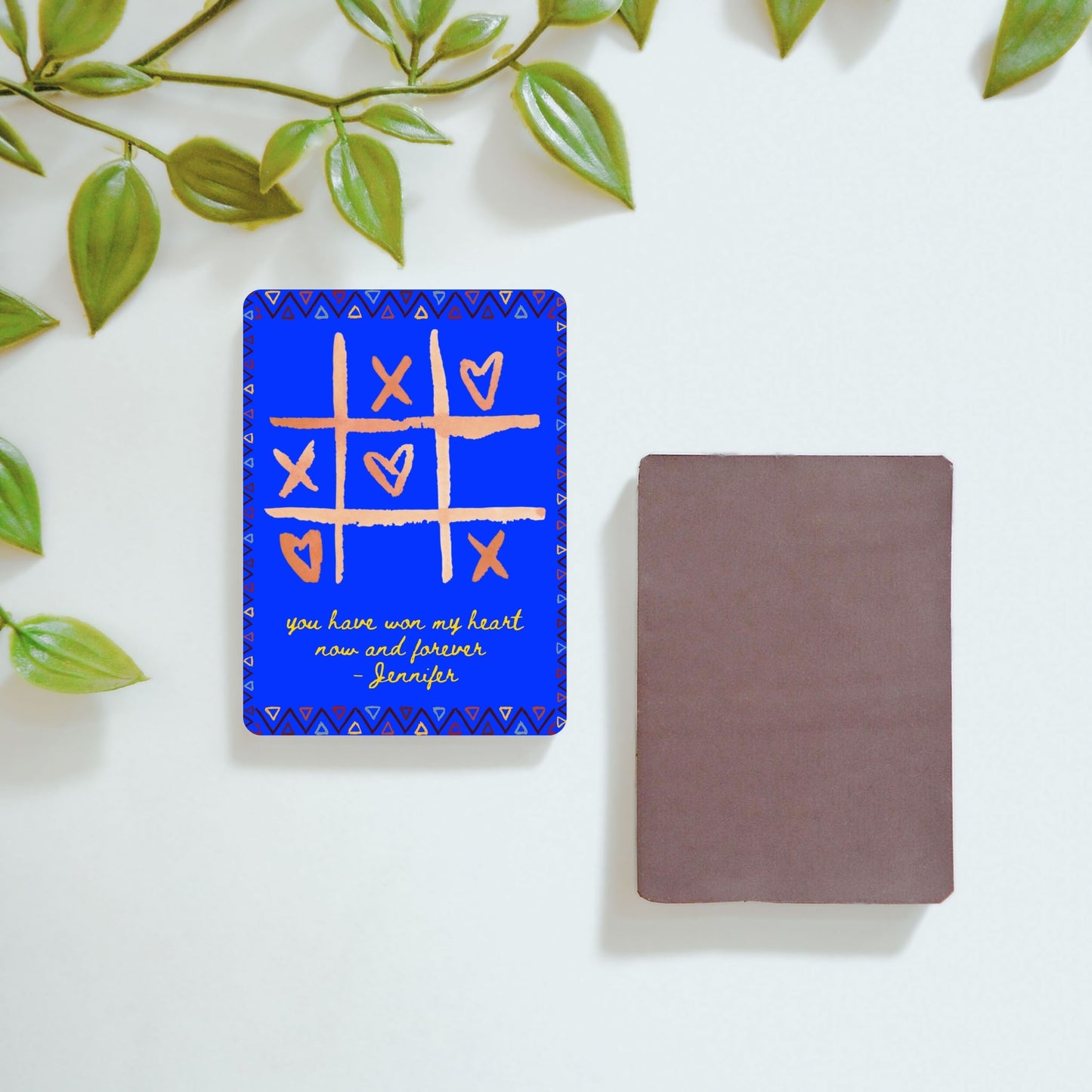 Tic-Tac-Toe - Custom Fridge Magnet