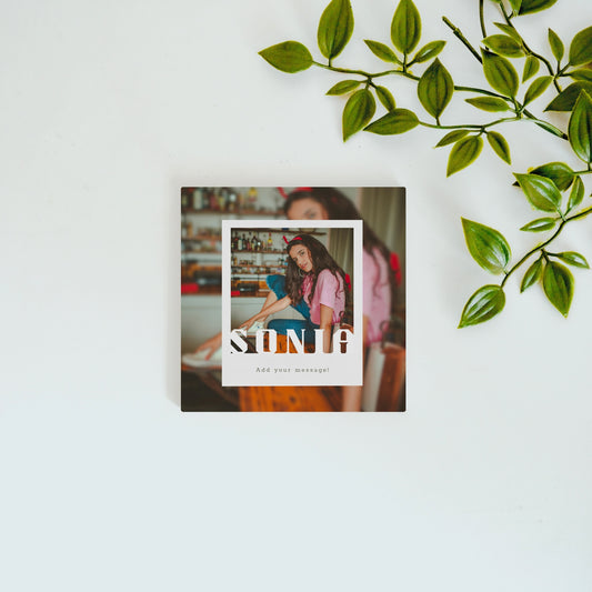 Timeless Polaroid – Custom Ceramic Tile