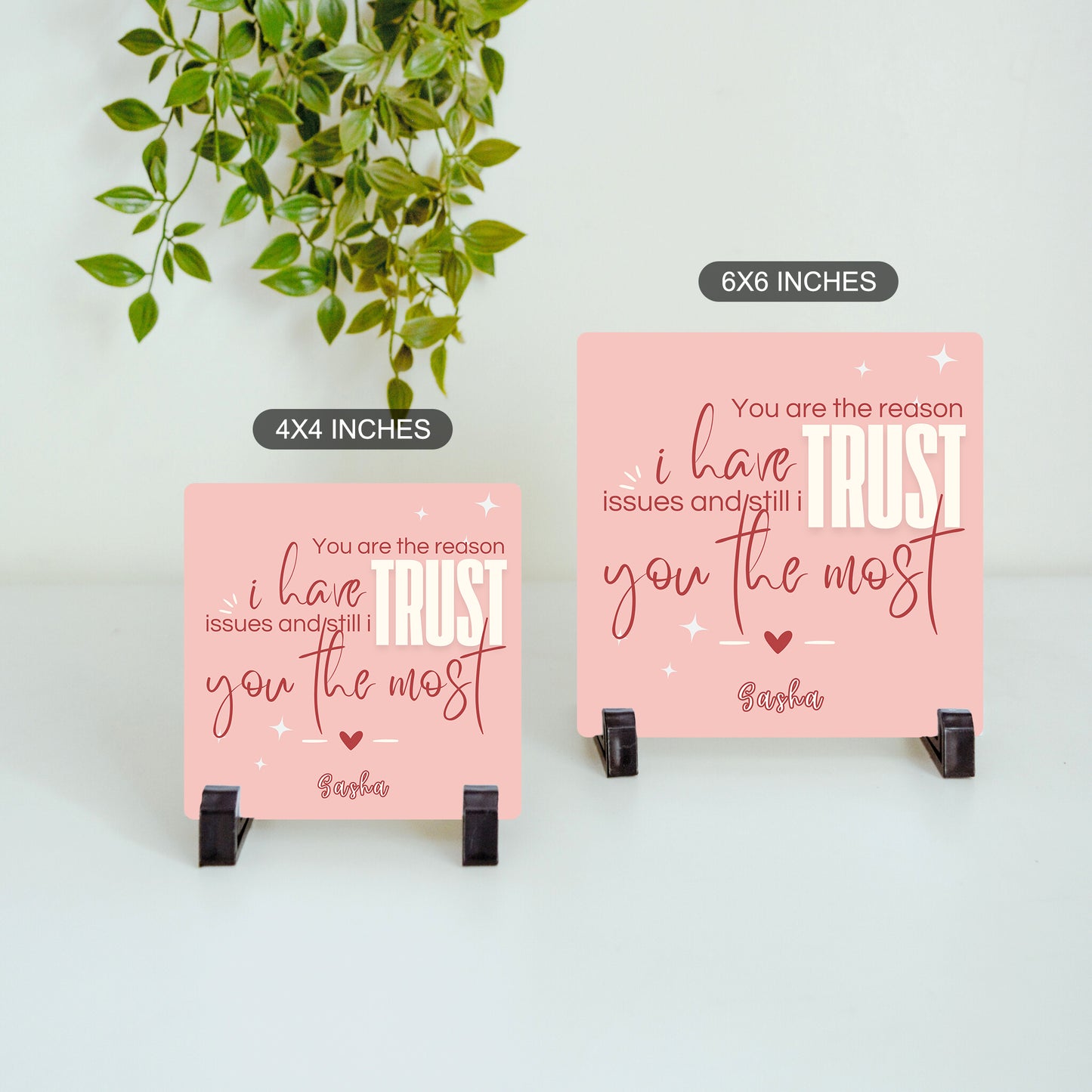 The One I Still Trust – Custom Ceramic Tile