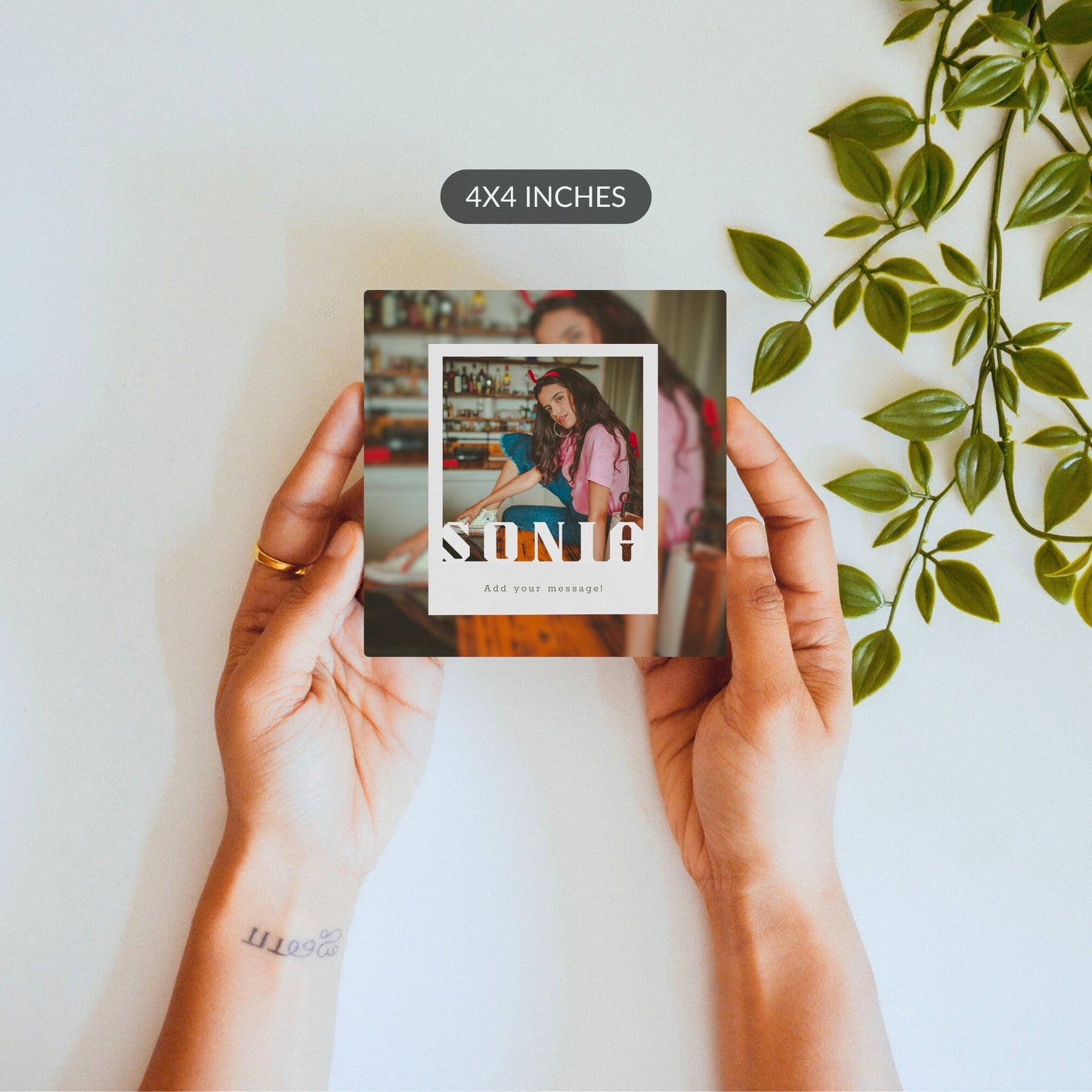 Timeless Polaroid – Custom Ceramic Tile
