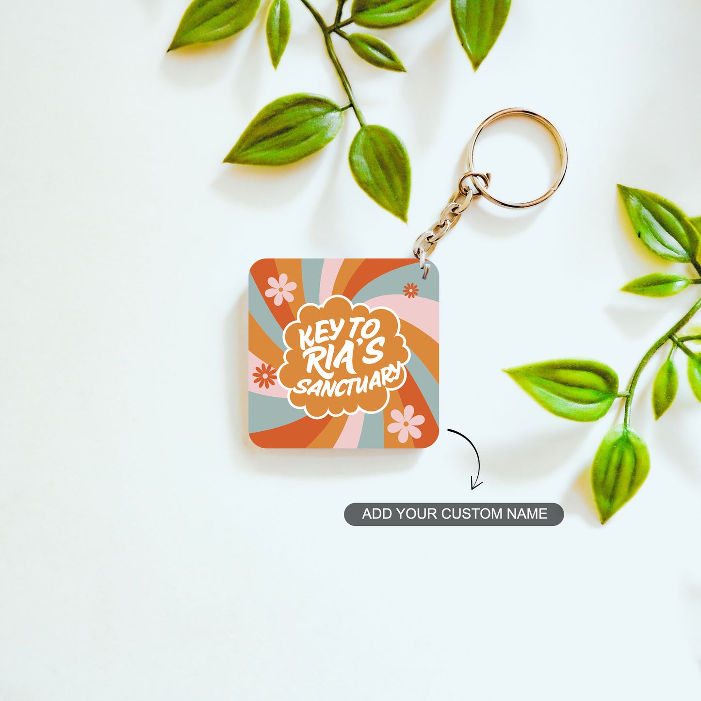 My Sanctuary – Custom Acrylic Keychain