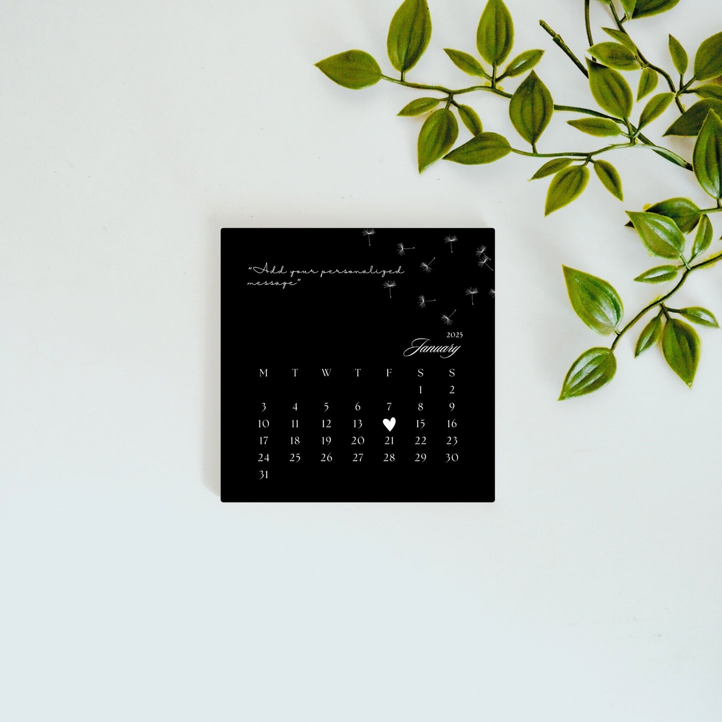 Forever Marked – Custom Calendar Ceramic Tile