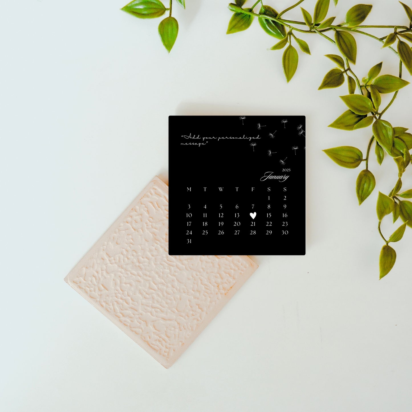 Forever Marked – Custom Calendar Ceramic Tile
