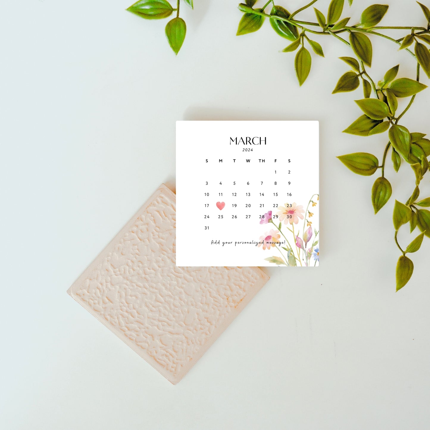 Days That Matter – Custom Calendar Ceramic Tile