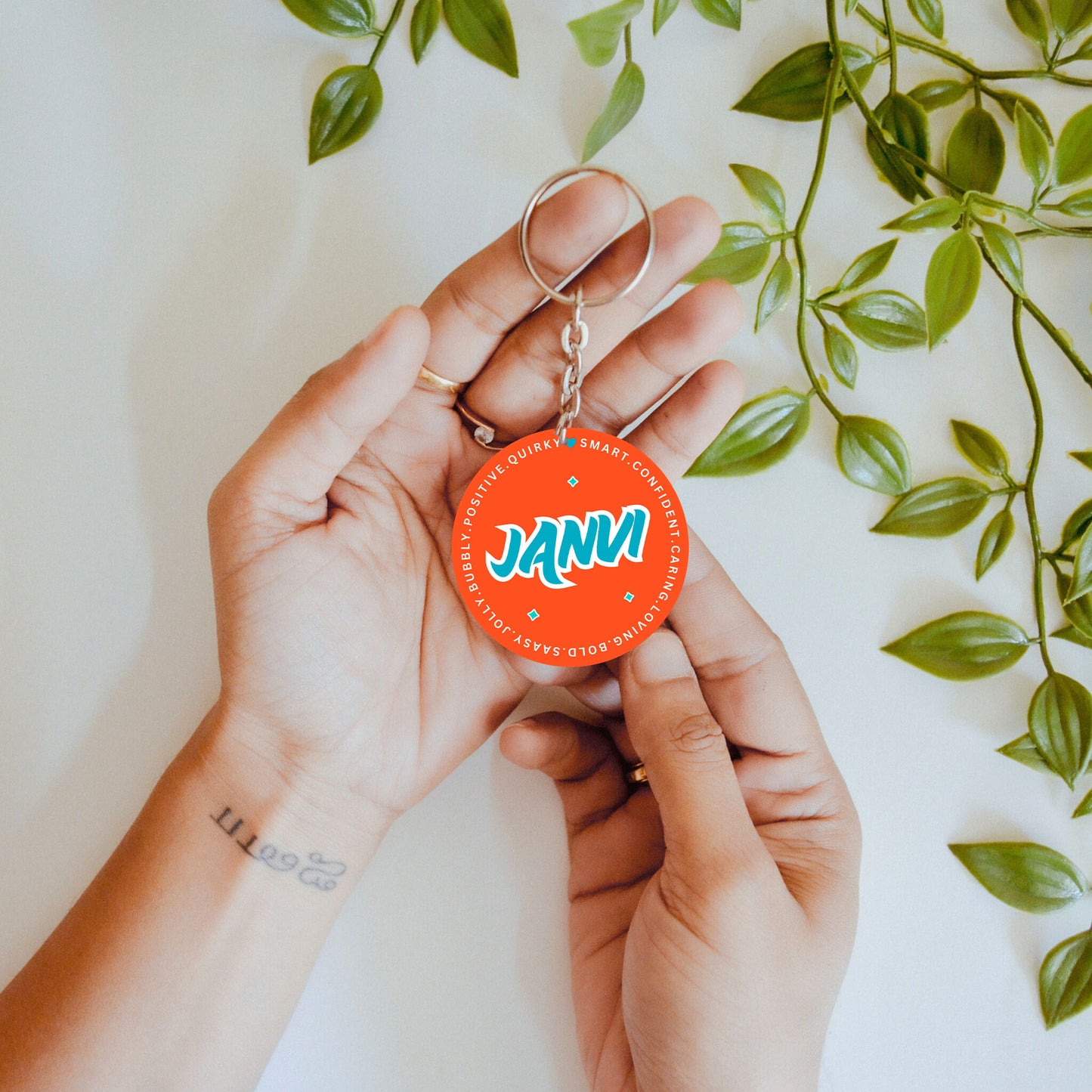 Circle of Confidence – Custom Acrylic Keychain