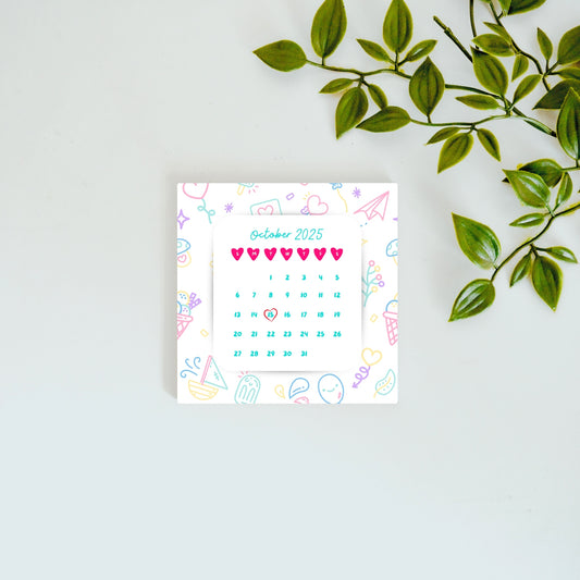Sweet Beginnings – Custom Calendar Ceramic Tile