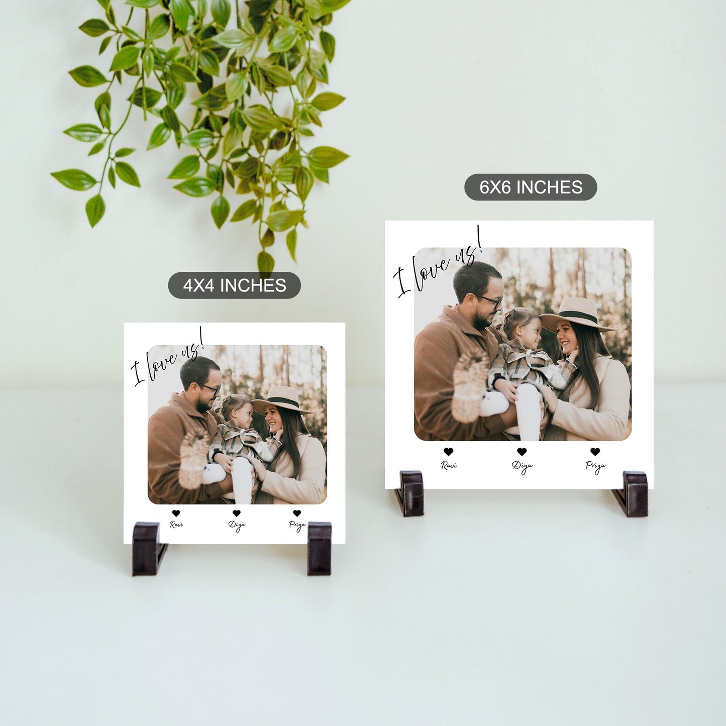 I Love Us – Custom Ceramic Tile