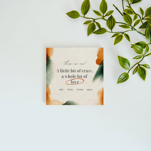 This is Us – Custom Ceramic Tile