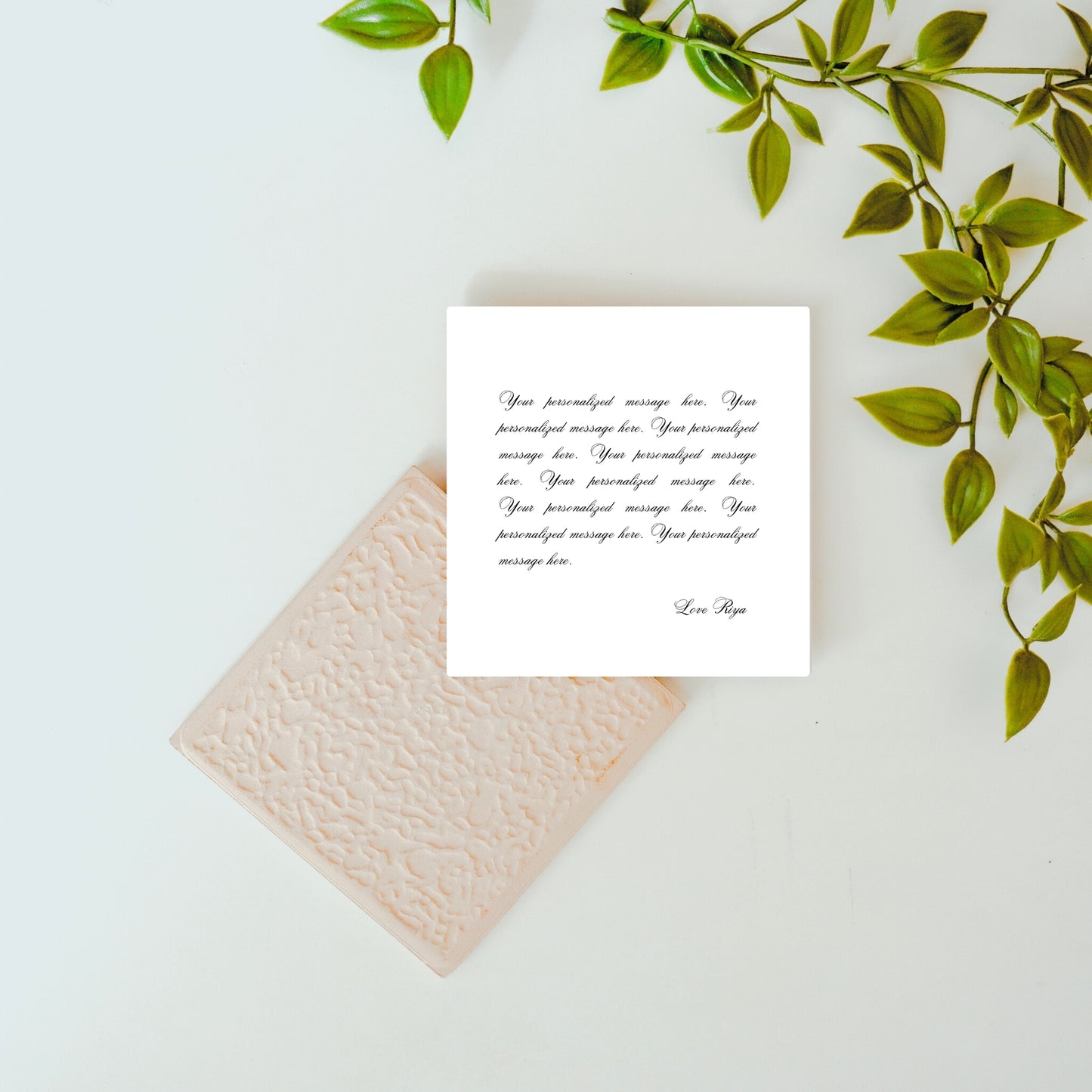Dear Love – Custom Ceramic Tile Bundle (Set of 2)