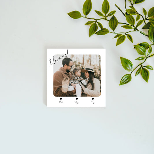 I Love Us – Custom Ceramic Tile