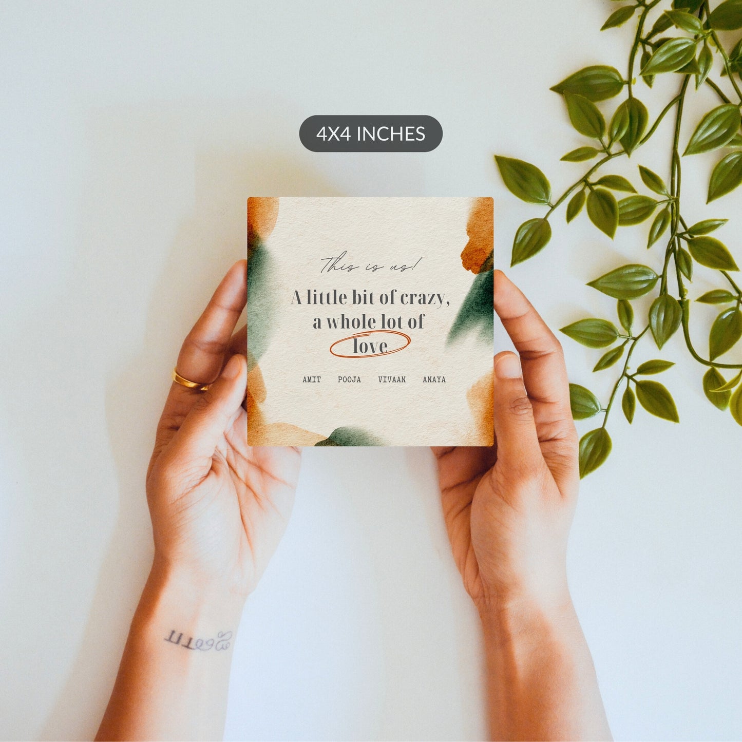 This is Us – Custom Ceramic Tile
