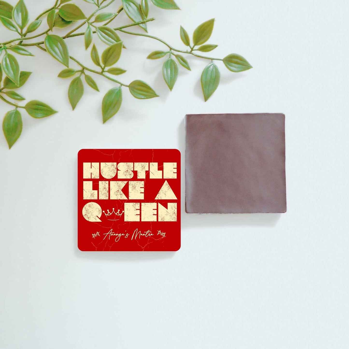 Hustle Like a Queen - Custom Fridge Magnet