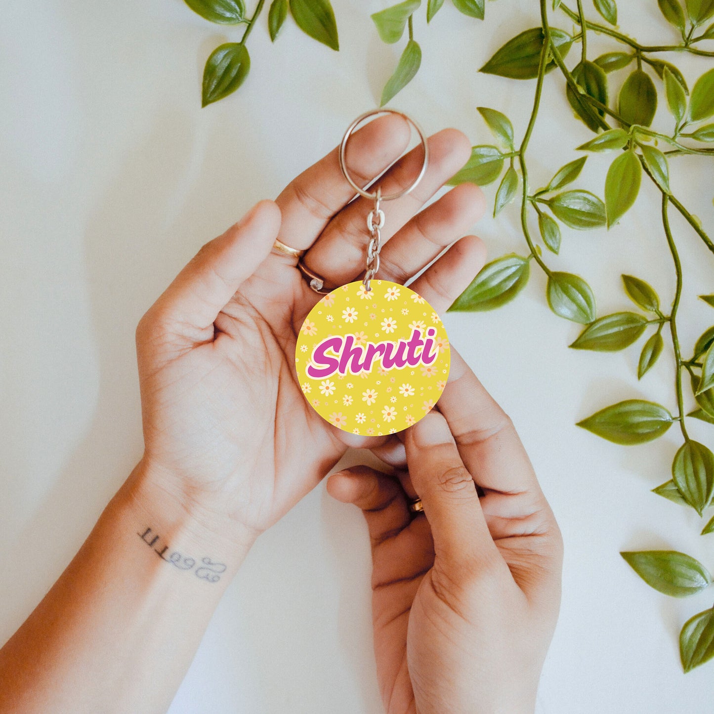 Sweet Bloom – Custom Acrylic Keychain