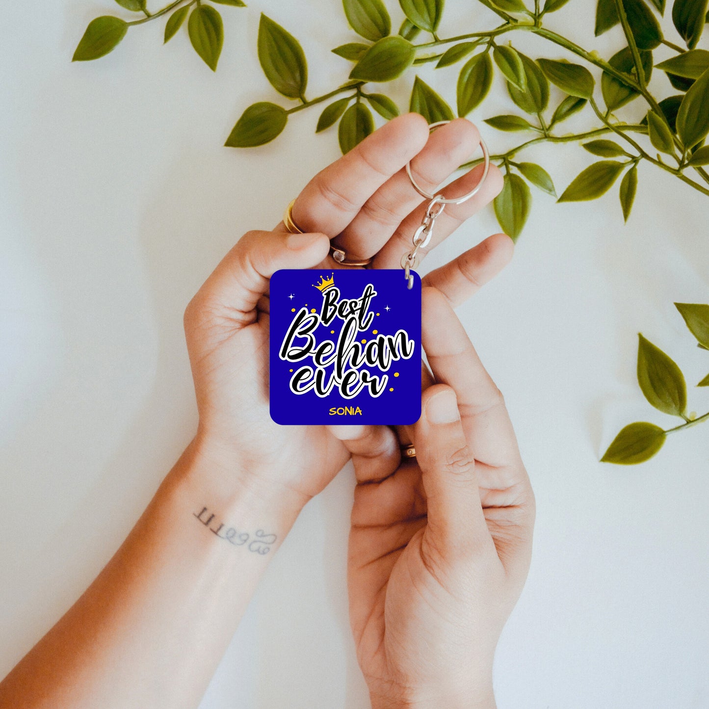 Best Behan Ever – Custom Acrylic Keychain