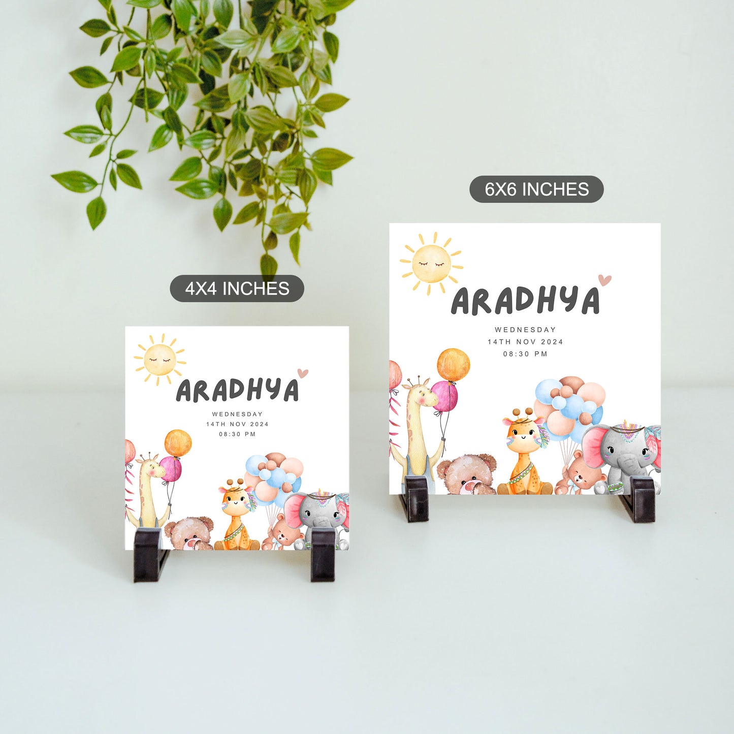 Precious Arrival – Custom Ceramic Tile
