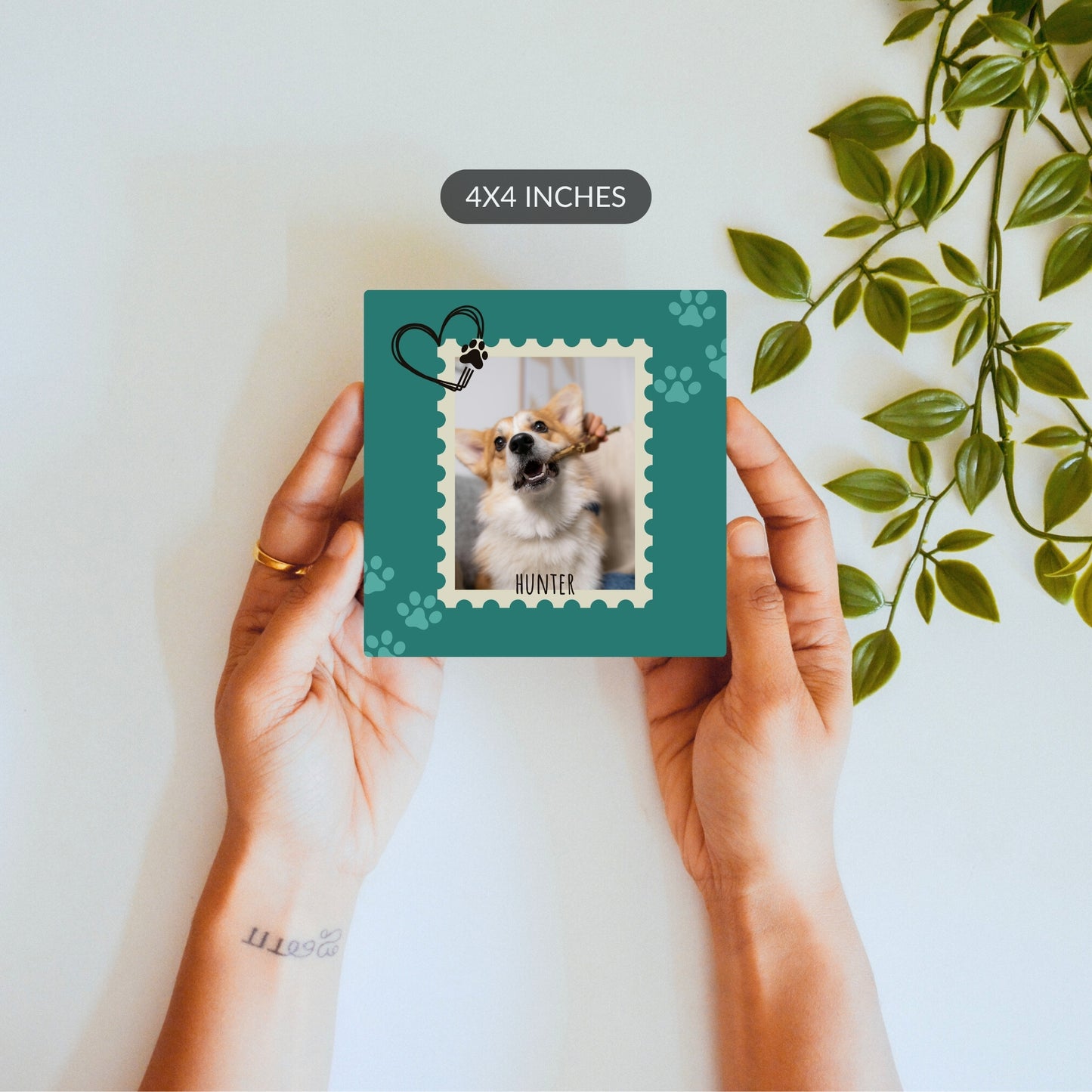 Pawprints Forever – Custom Ceramic Tile