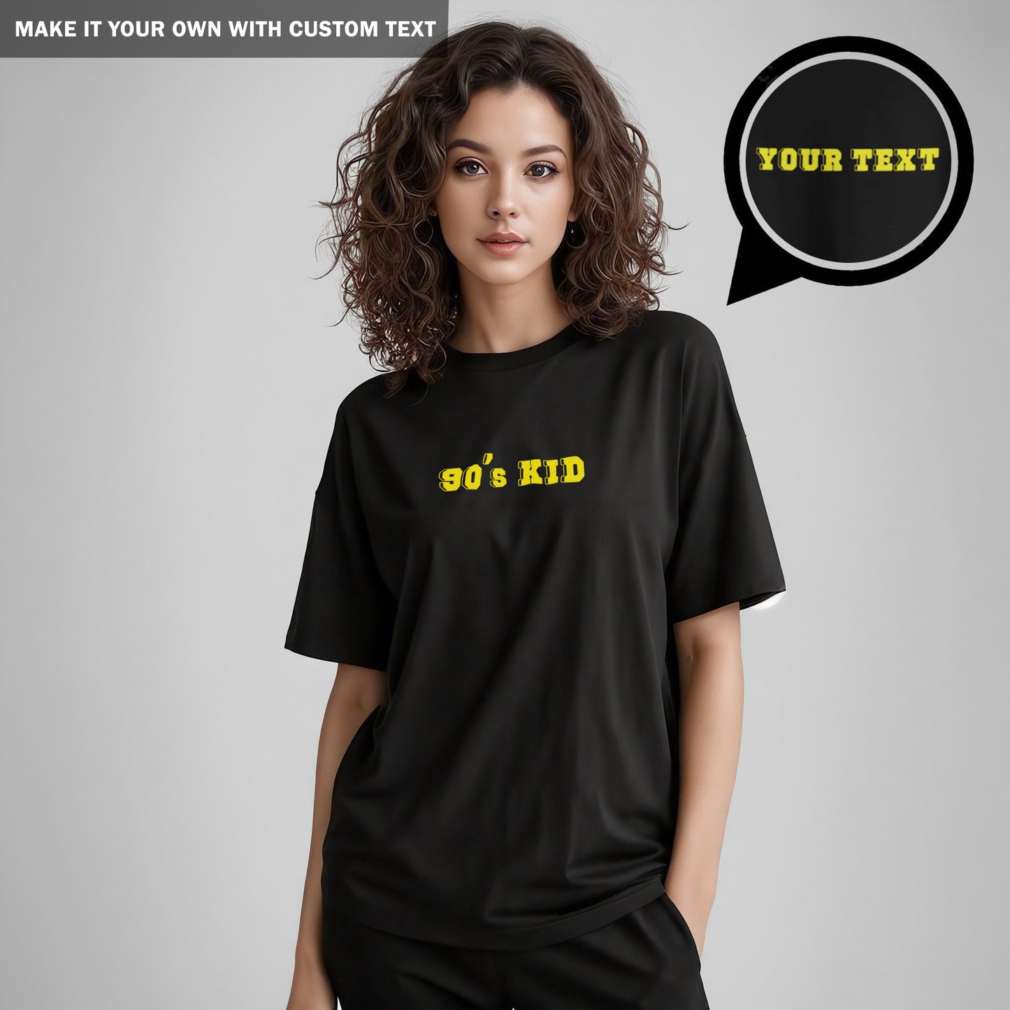90s Kid Oversized T-Shirt - Women