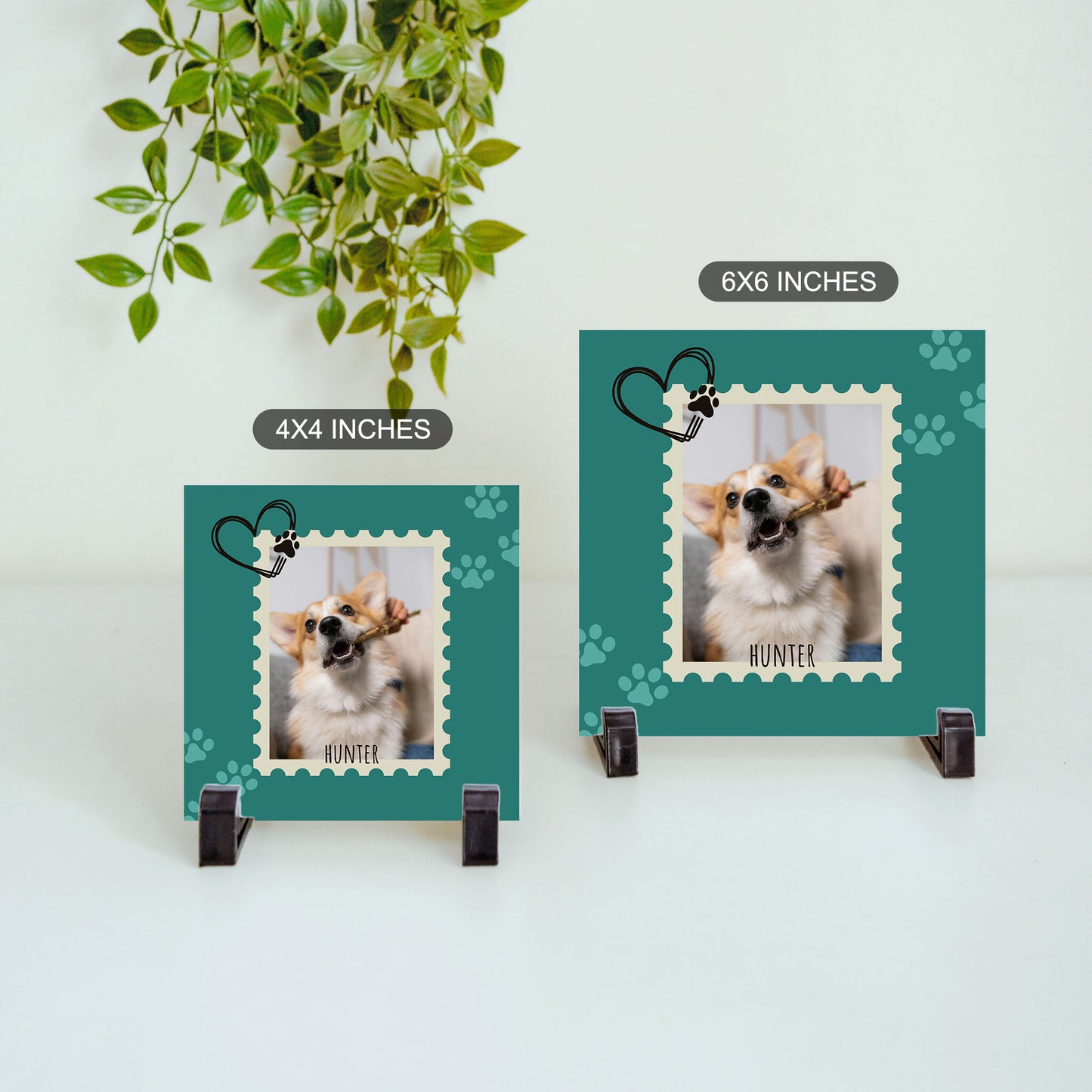 Pawprints Forever – Custom Ceramic Tile