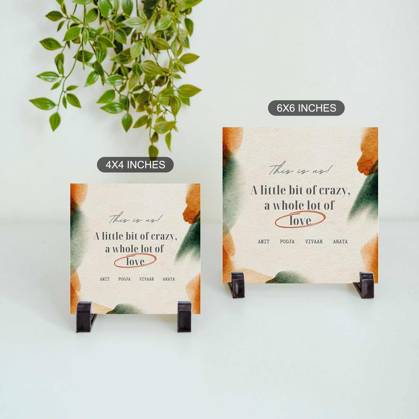 This is Us – Custom Ceramic Tile