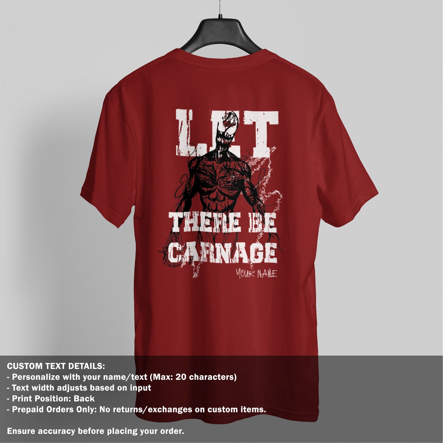 Carnage - Oversized T-Shirt - Men