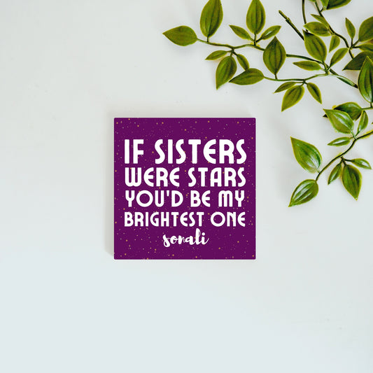 My Brightest Star – Custom Ceramic Tile