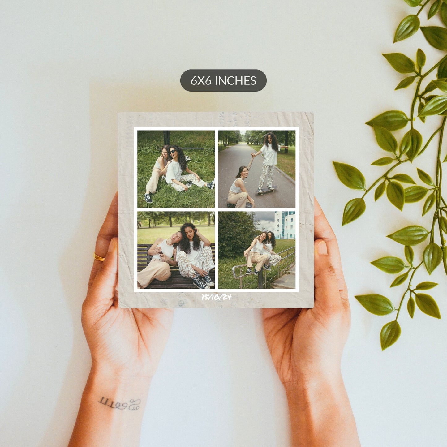 One Day, Endless Memories – Custom Ceramic Tile