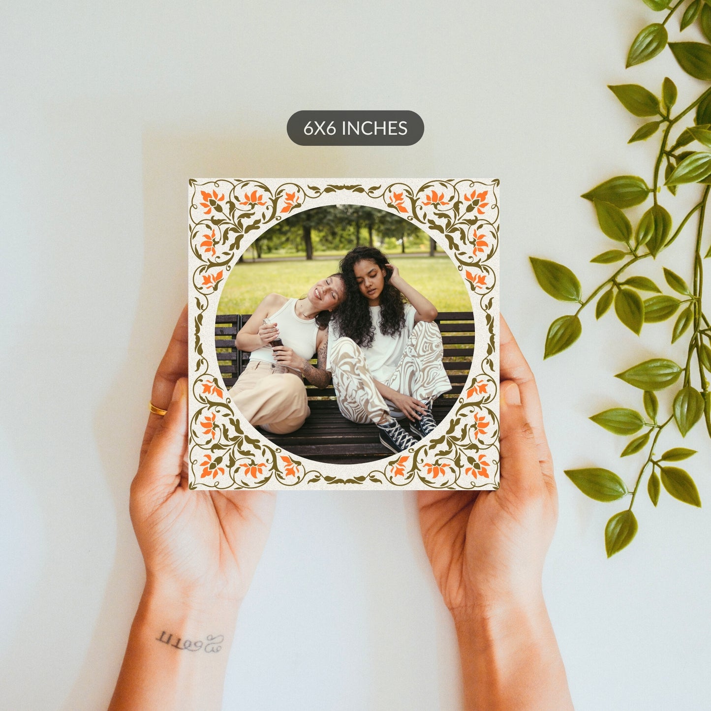 Framed in Stone – Custom Ceramic Tile