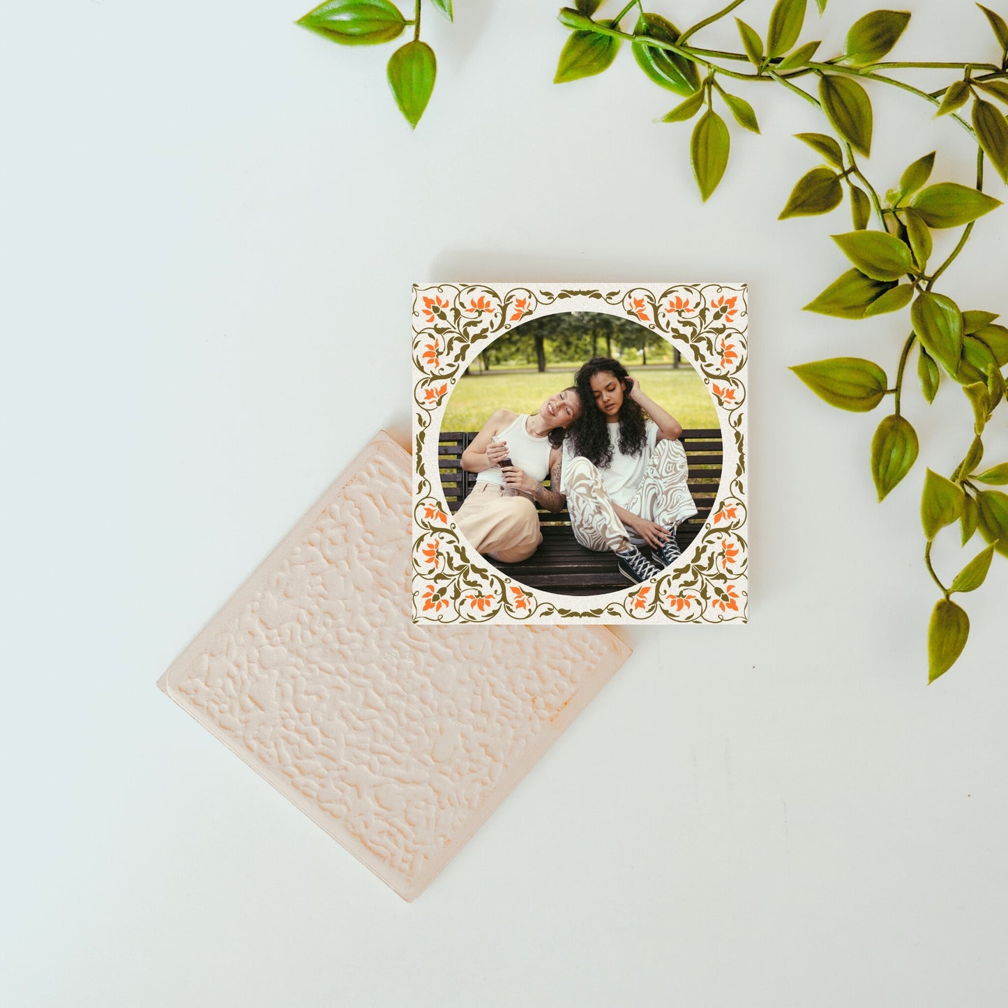 Framed in Stone – Custom Ceramic Tile