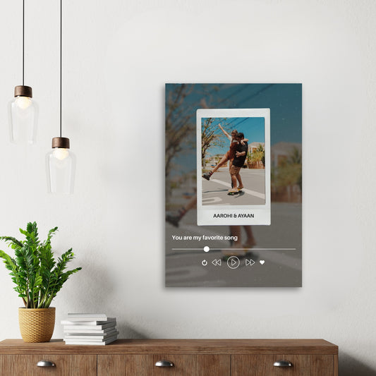 Favorite Song – Custom Metal Print