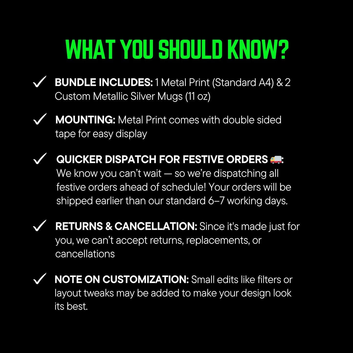 What you should know?