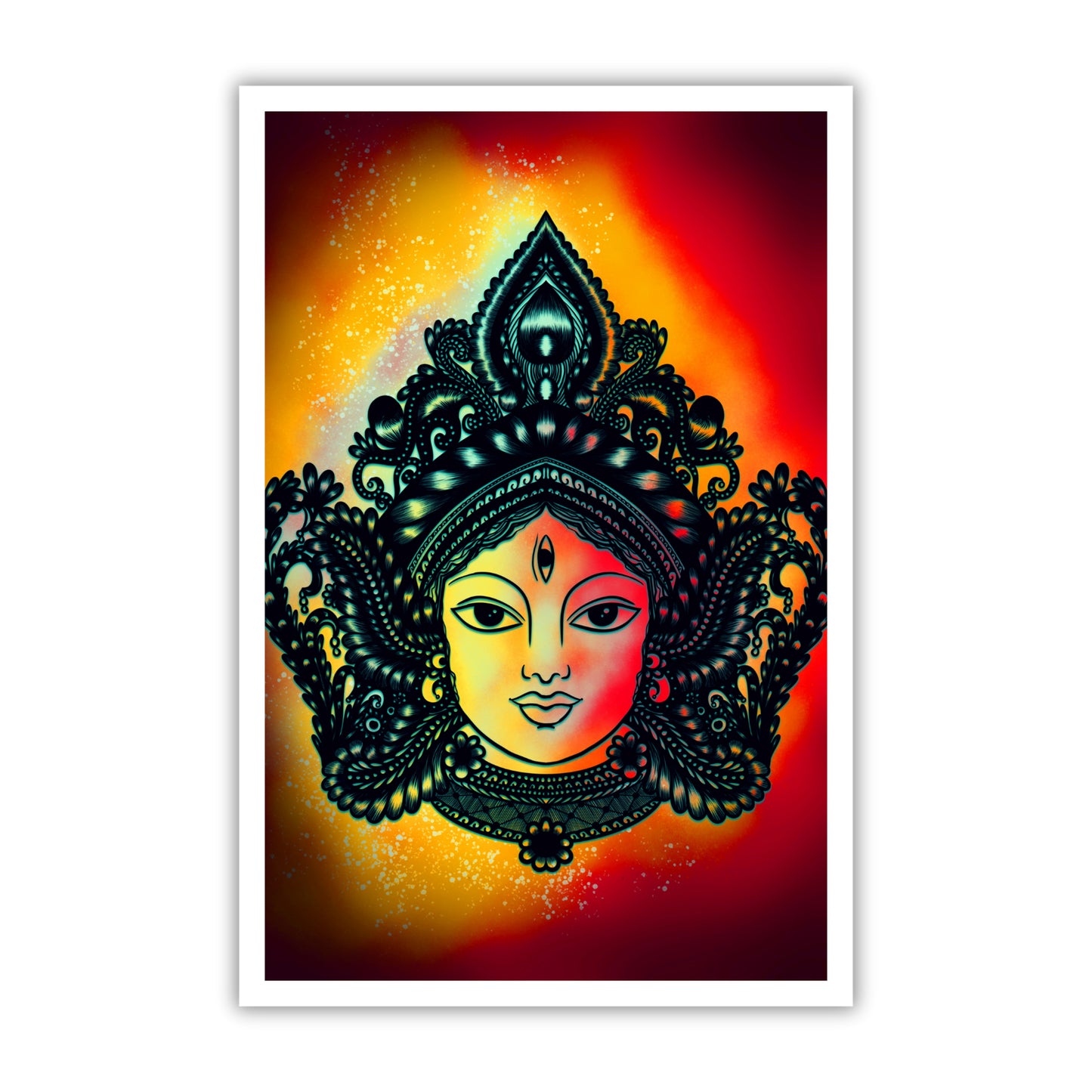 Maa Durga Art Print