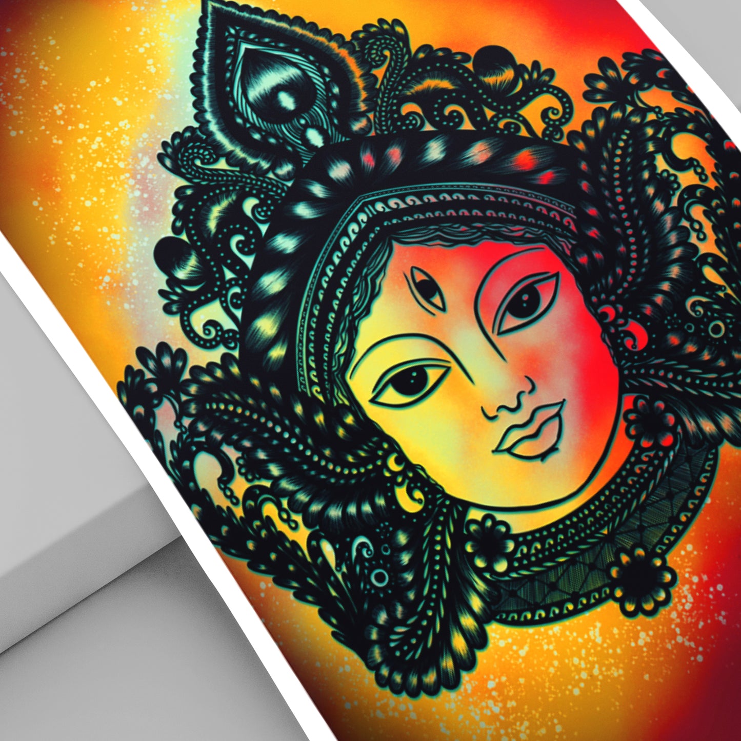 Maa Durga Art Print