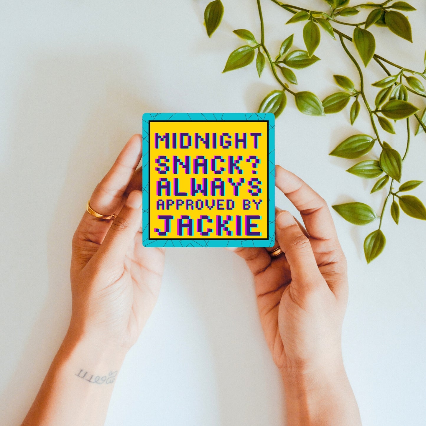 Midnight Approval - Custom Fridge Magnet