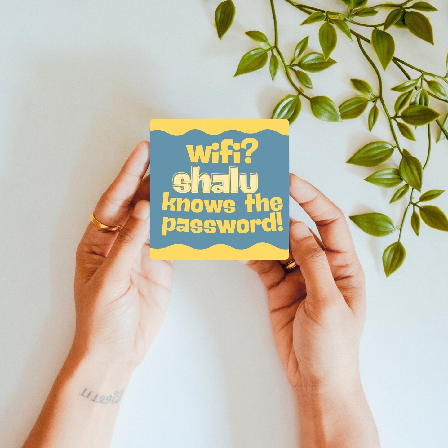 WiFi Wizard - Custom Fridge Magnet