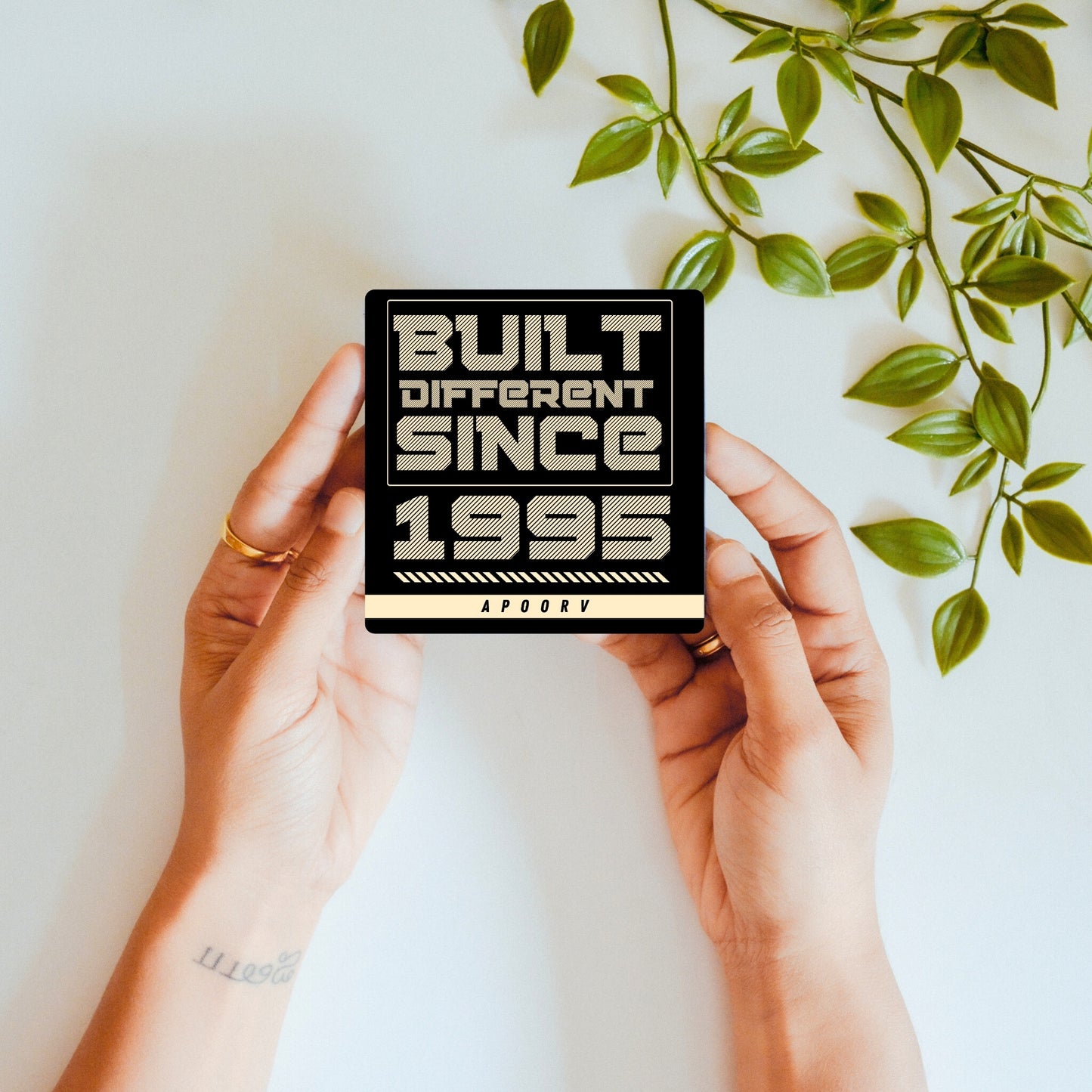 Built Different - Custom Fridge Magnet