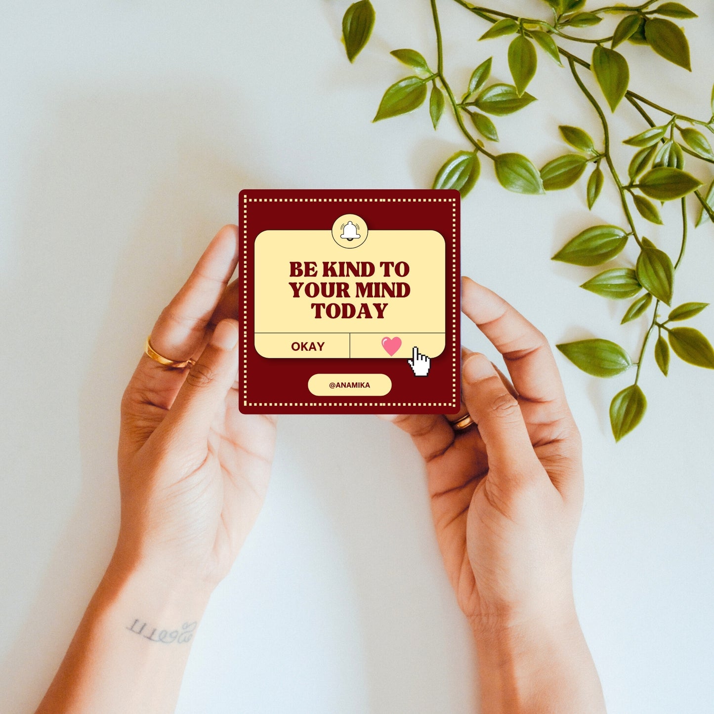 Be Kind - Custom Fridge Magnet