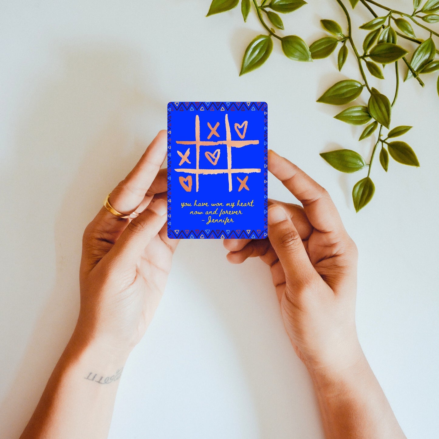 Tic-Tac-Toe - Custom Fridge Magnet