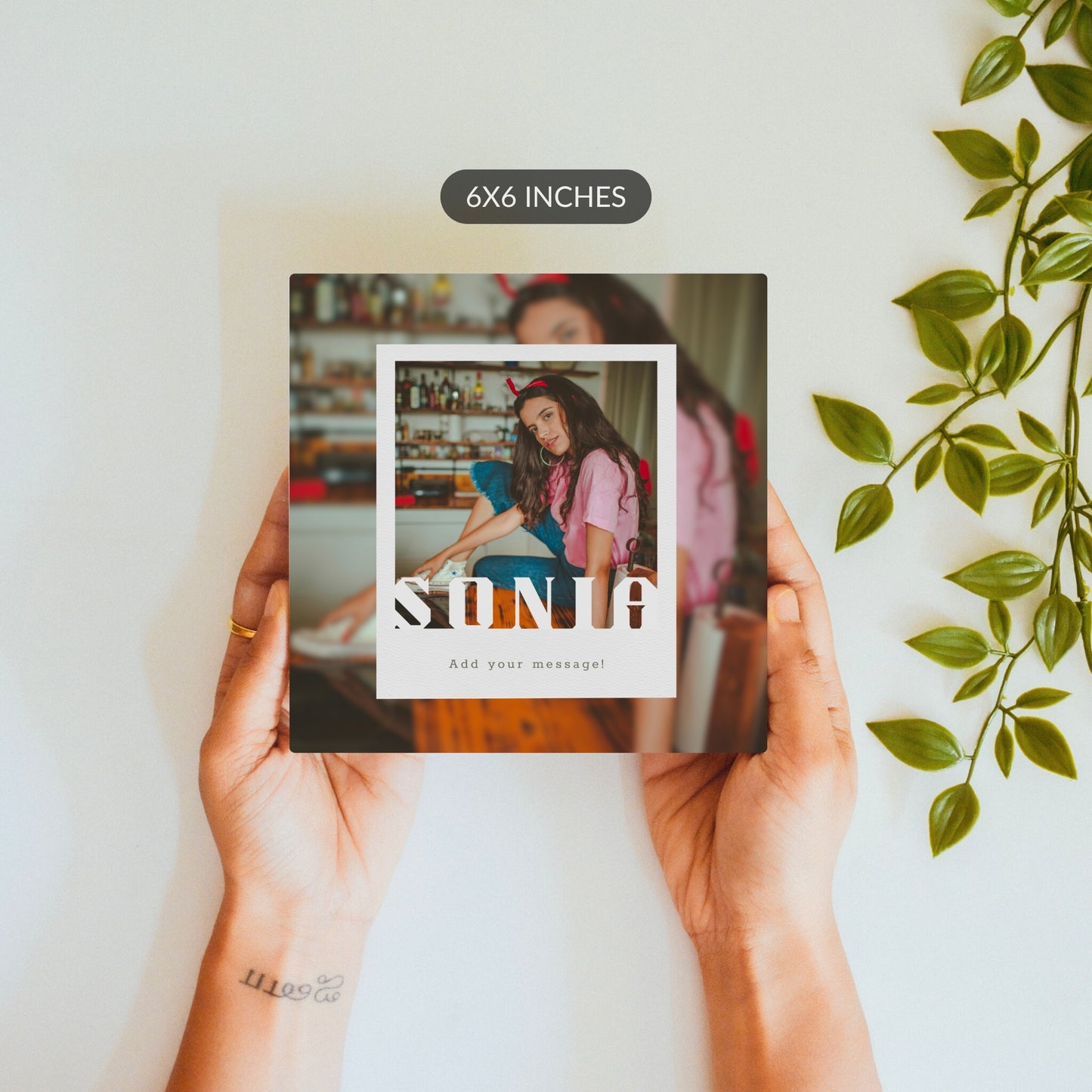 Timeless Polaroid – Custom Ceramic Tile