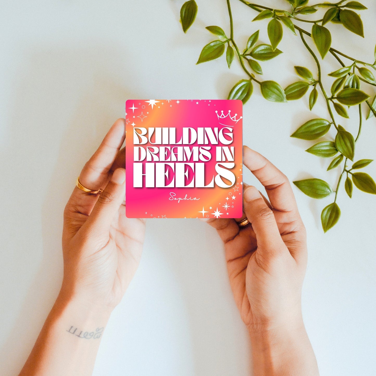 Dream Builder - Custom Fridge Magnet